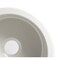 Alfi Brand White Round 18" x 18" Undermount / Drop In Fireclay Prep Sink ABF1818R-W - alternate 10
